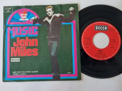 John Miles - Music (was my first love) 7'' Vinyl Germany