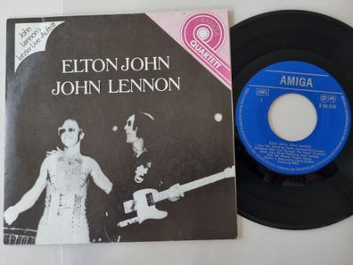 Elton John & John Lennon 7'' EP/ CV Beatles - Lucy in the sky with diamonds