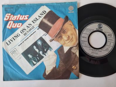 Status Quo - Living on an island 7'' Vinyl Germany