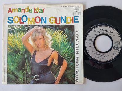 Amanda Lear - Solomon Gundie 7'' Vinyl Germany Injection LABEL