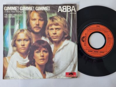 ABBA - Gimme! Gimme! Gimme! (A man after midnight) 7'' Vinyl Germany