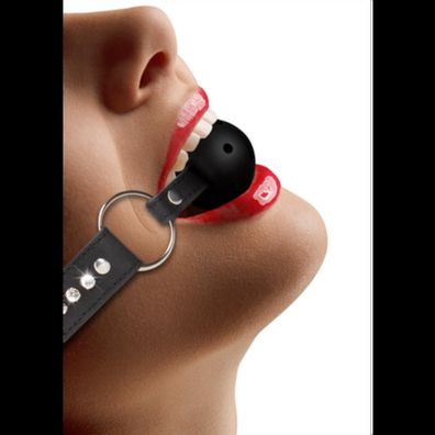 Ouch! by Shots - Breathable Ball Gag with with Dia