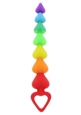 Toyjoy - Rainbow Heart Beads - Regenbogen -