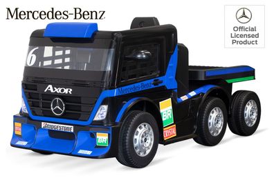 Mercedes Axor Kinder Elektro Auto 2x35W Kinderauto LKW Kinderfahrzeug Lizenz neue