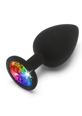 Toyjoy - Rainbow Booty Jewel Large - Schwarz -