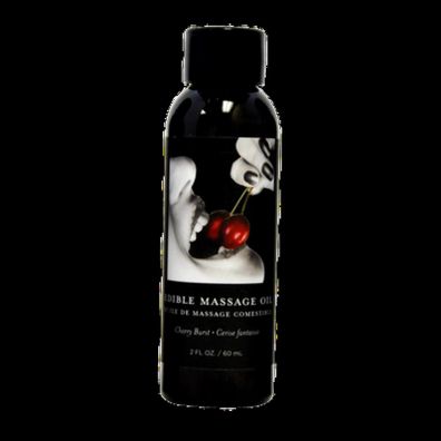 Earthly body - 60 ml - Cherry Edible Massage Oil -
