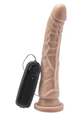 Toyjoy - Dong 8 Inch Vibrating - Heller Hautton -