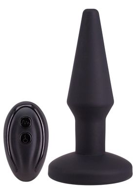 Seven Creations - Auto Inflate Anal Plug - Schwarz