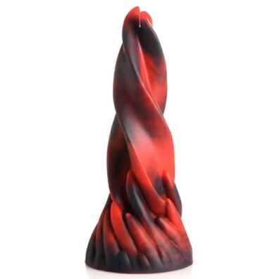 XR Brands - Hell Kiss Twisted Tongues Silicone Dil