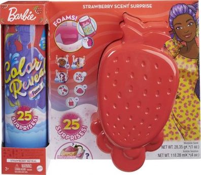 Mattel - Barbie Color Reveal Foam Strawberry Scent Surprise / from Assor...