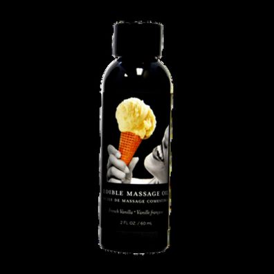 Earthly body - 60 ml - Vanilla Edible Massage Oil