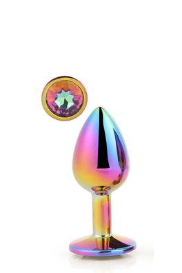 Dream Toys - Gleaming LOVE Multicolour PLUG MEDIUM