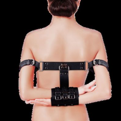 Ouch! by Shots - Complete Arm Restraints - Black