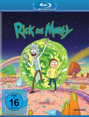 Rick & Morty - Staffel 1 (BR) - WARNER HOME - (Blu-ray Video / Zeichentr.)