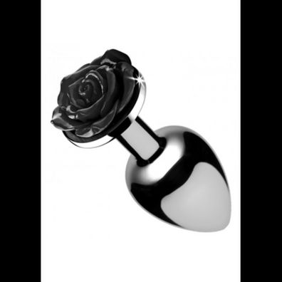 XR Brands - Black Rose - Butt Plug - Small