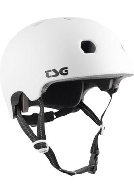 TSG Skate Helm Meta Solid Color satin white - Größe / Größe in cm: JXXS/ ...