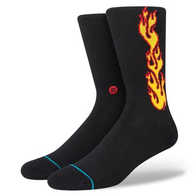 STANCE Socken Flammed black - Größe: M