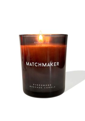 150 g - Matchmaker - Pheromone Massage Candle Blac