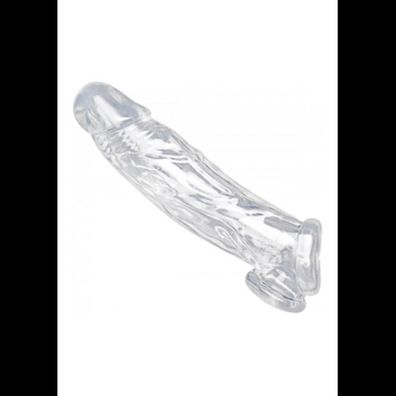 XR Brands - Realistic Clear Penis Sleeve and Ball