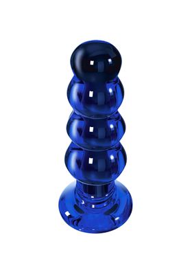 Toyjoy - Radiant Vibrating Glass Plug - Blau -