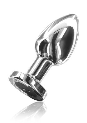 Toyjoy - Vibrating Metal Buttplug L - Silber -