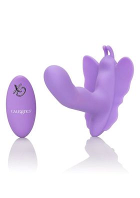 CalExotics - Butterfly Remote Rocking Penis - Lila