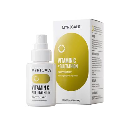 Bodyguard Vitamin C + Glutathion Spray Nahrungsergänzung Vegan - glutenfrei - natürli