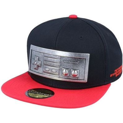 Nintendo Snapback Cap mit Metalplate - Nintendo Mützen Caps Hats Kappen 8718526230024