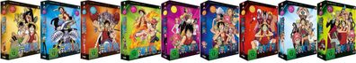 One Piece - TV Serie - Box 1-9 - Episoden 1-294 - DVD - NEU