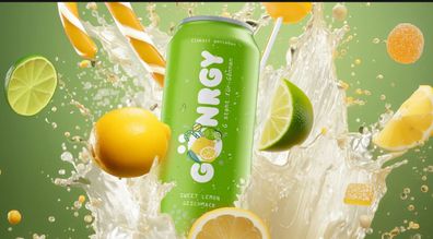 Gönrgy Energy Sweet Lemon Geschmack 500ml 1 bis 24 Dosen