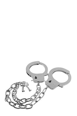 Guilty Pleasure BDSM - GP METAL Handcuffs LONG CHA