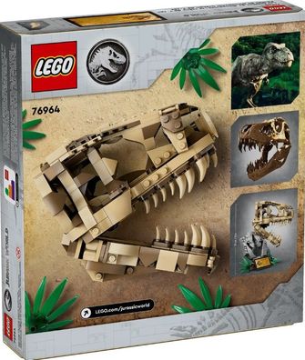 Lego Jurassic World Dinosaurier-Fossilien T.-rex-Kopf (76964)