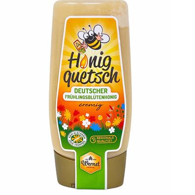 Honig Wernet: Schwarzwälder Traditionsimkerei - Cremiger deutscher Blütenhonig, 350g