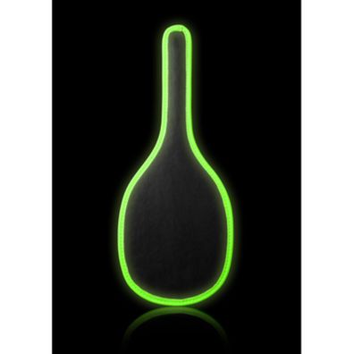 Ouch! by Shots - Round Paddle - Glow in the Dark