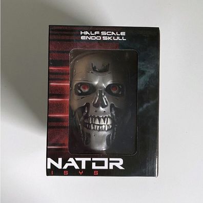 Terminator Genisys T-800 Battle Damage Endoskull Head Kopf Skull Loot Crate NEU/ OVP