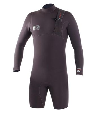 OCEAN&EARTH Neoprenanzug One Zero 2.5/2 LS Spring Suit charcoal - Größe: XL