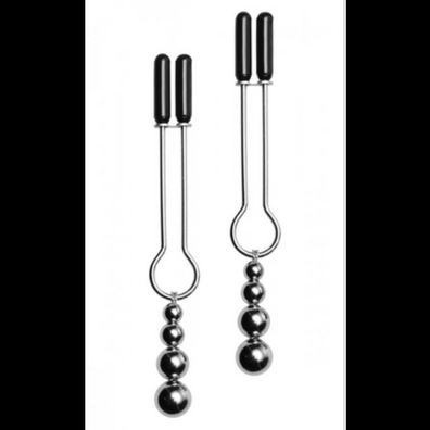 XR Brands - Decorative Nipple Clamp Set with Tripl