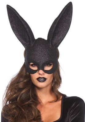 Leg Avenue - Glitter Masquerade Rabbit Mask - O/ S