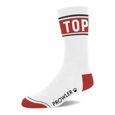 Prowler - Top Socks - White/ Red