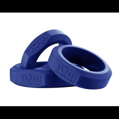 XR Brands - 3-Piece Silicone Cockring Set