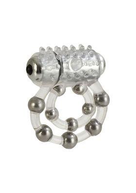 CalExotics - Ring 10 Stroke Beads Vibrating - Tran
