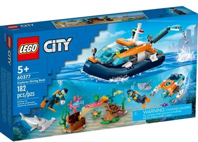 Lego City Meeresforscher-Boot (60377)