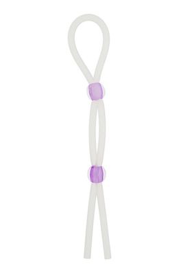 NMC - Silicone LASSO COCK RING DUAL BEADS