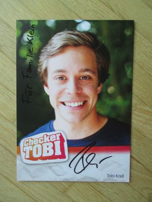 BR Checker Tobi Krell - handsigniertes Autogramm!!! Tobias Krell