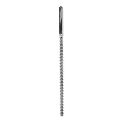 Ouch! by Shots - Stainless Steel Ribbed Dilator -