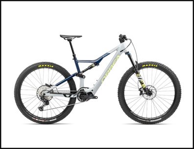 ORBEA RISE H20 Größe XL, Grau/ Blau, E-Bike MTB Fully, Angebot!