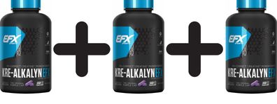 3 x Kre-Alkalyn EFX - 240 caps