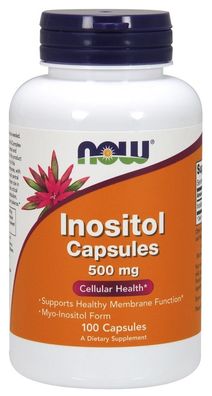 Inositol, 500mg (Caps) - 100 caps