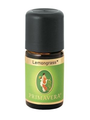 Primavera Lemongrass bio 5ml ätherisches Öl naturreine Qualität kbA
