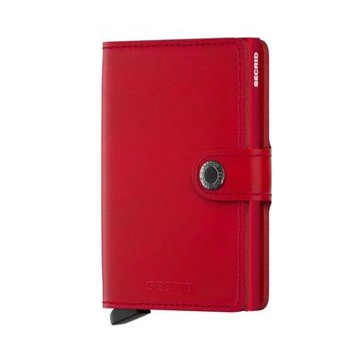 SECRID Miniwallet Original, red-red, Unisex